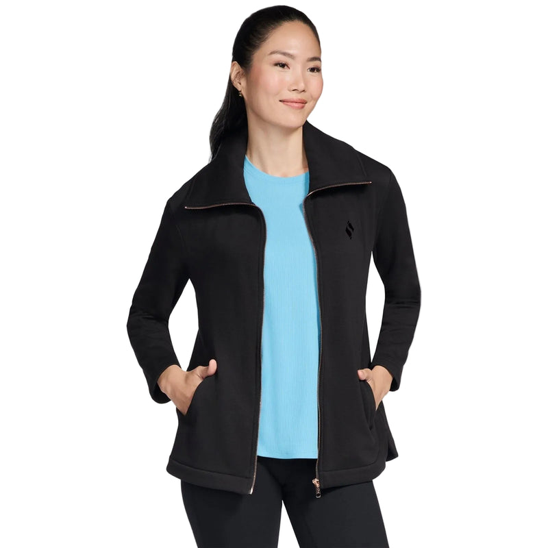 Skechers Performance GO SNUGGLE Tunic Jacket Women's Black Jacket