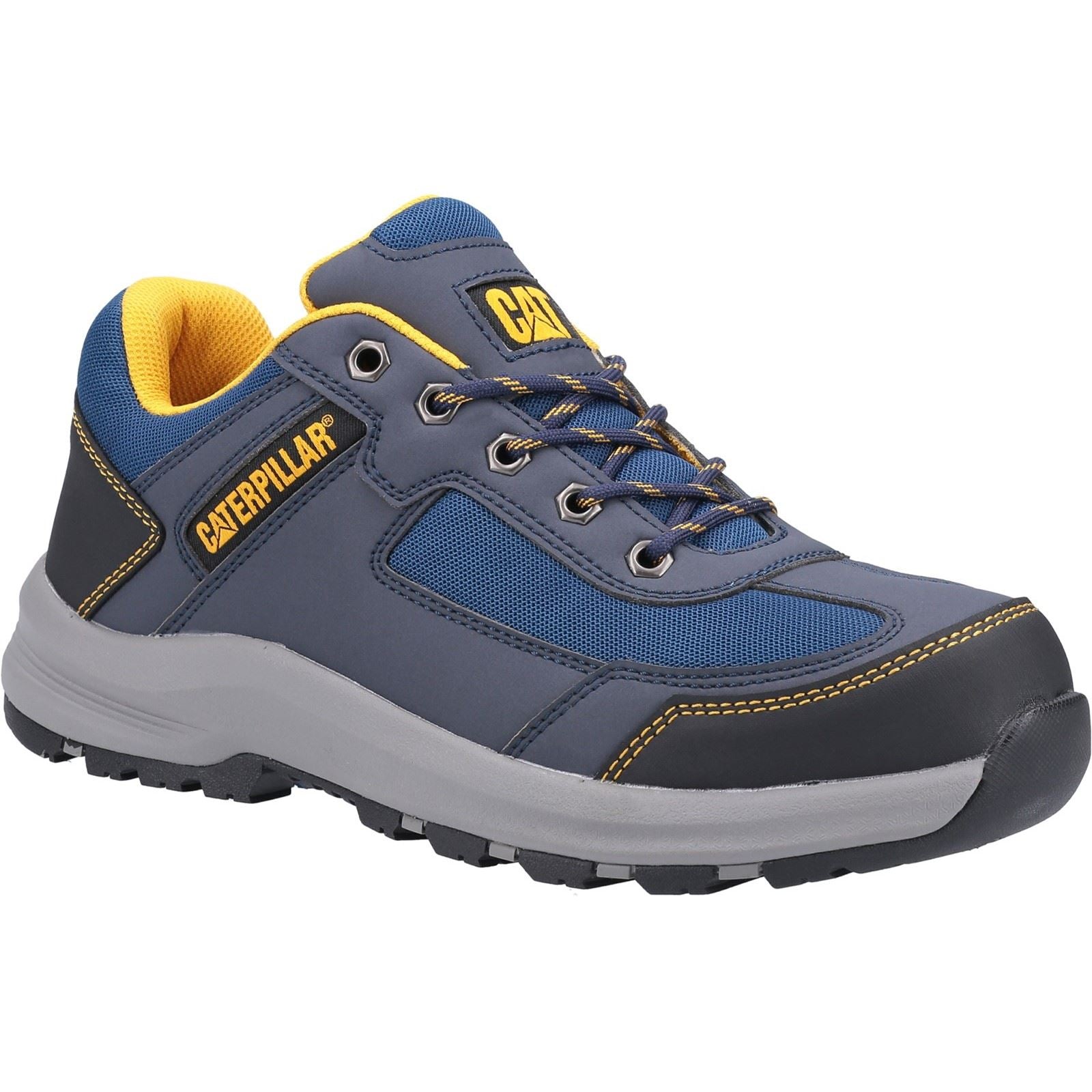 Caterpillar Elmore Low Synthetic Navy Safety Sneakers