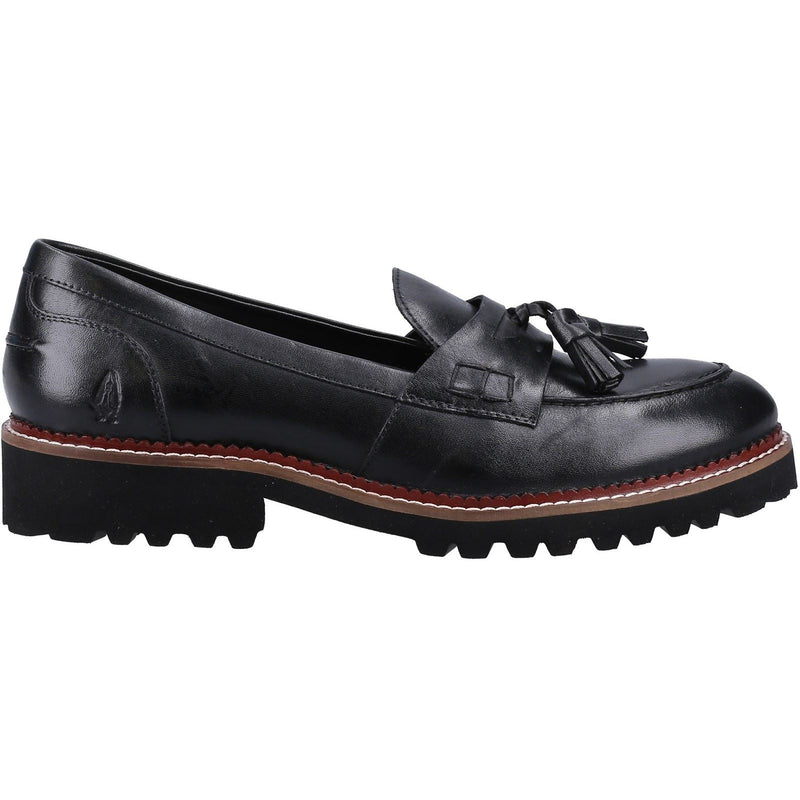 Hush Puppies Ginny Suede Women's Black Loafers