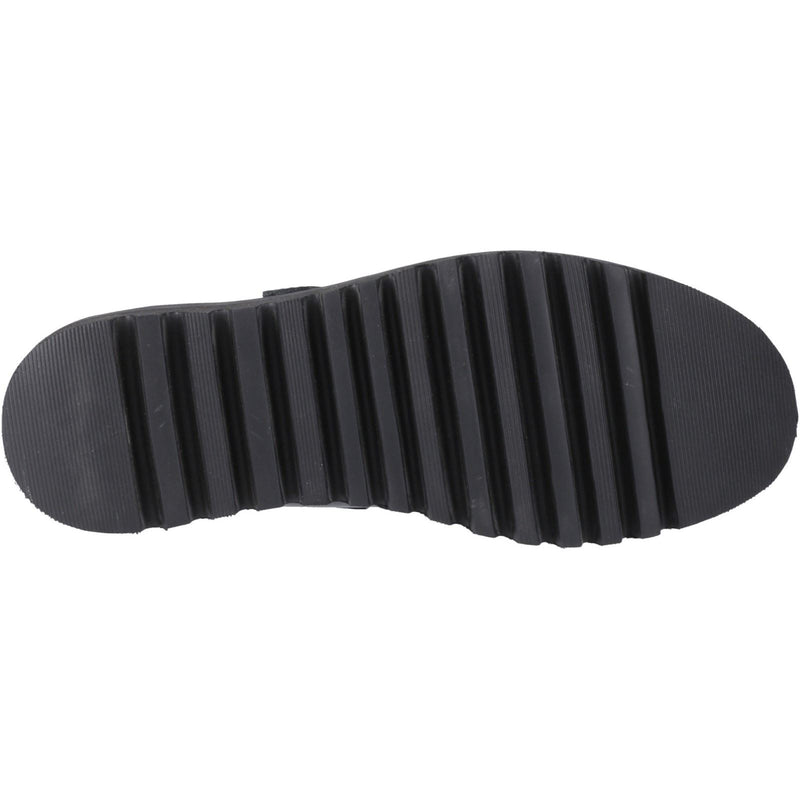 Hush Puppies Florrie T-Bar Leather Girls's Black Shoes