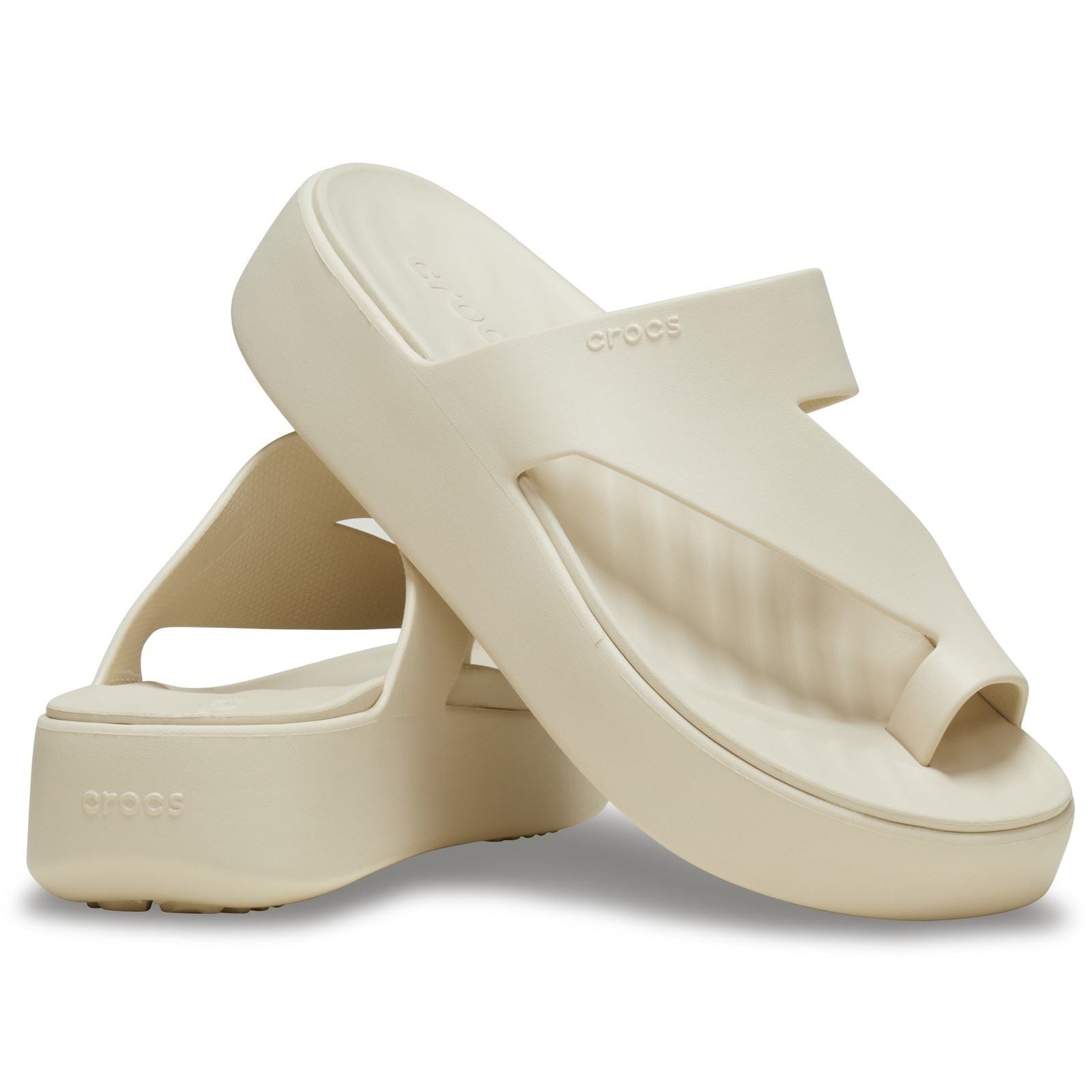 Crocs Getaway Platform Synthetic Women's Sandstone Sandals