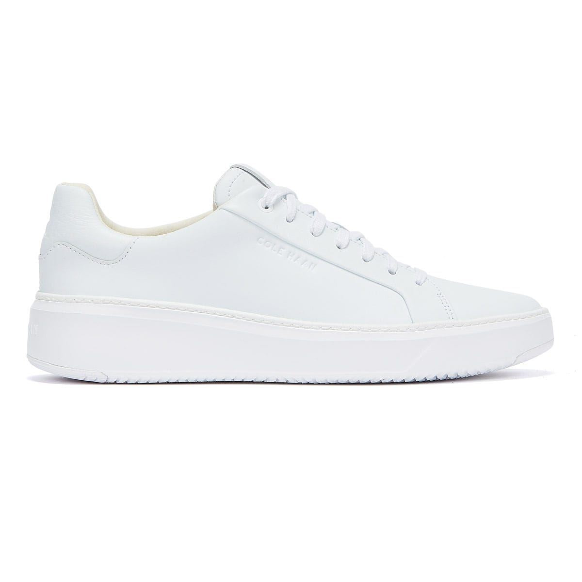 Cole Haan Grandprø Topspin Leather Men's Optic White Sneakers