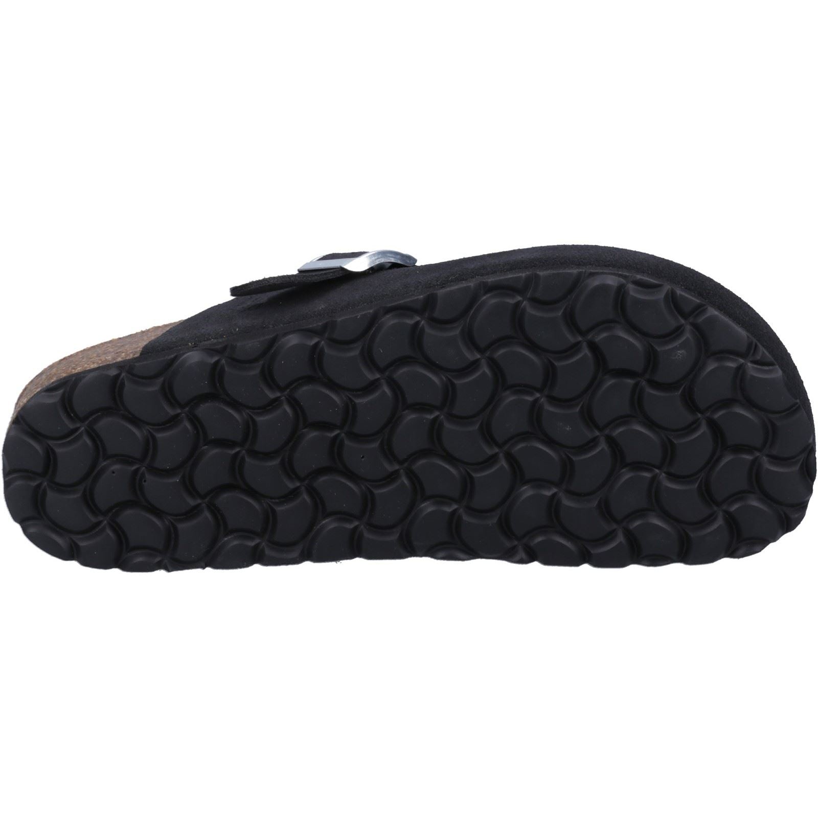 Hush Puppies Bailey Suede Women's Black Clogs