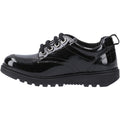 Hush Puppies Keeley Leather Girls's Black Lace-Up Shoes