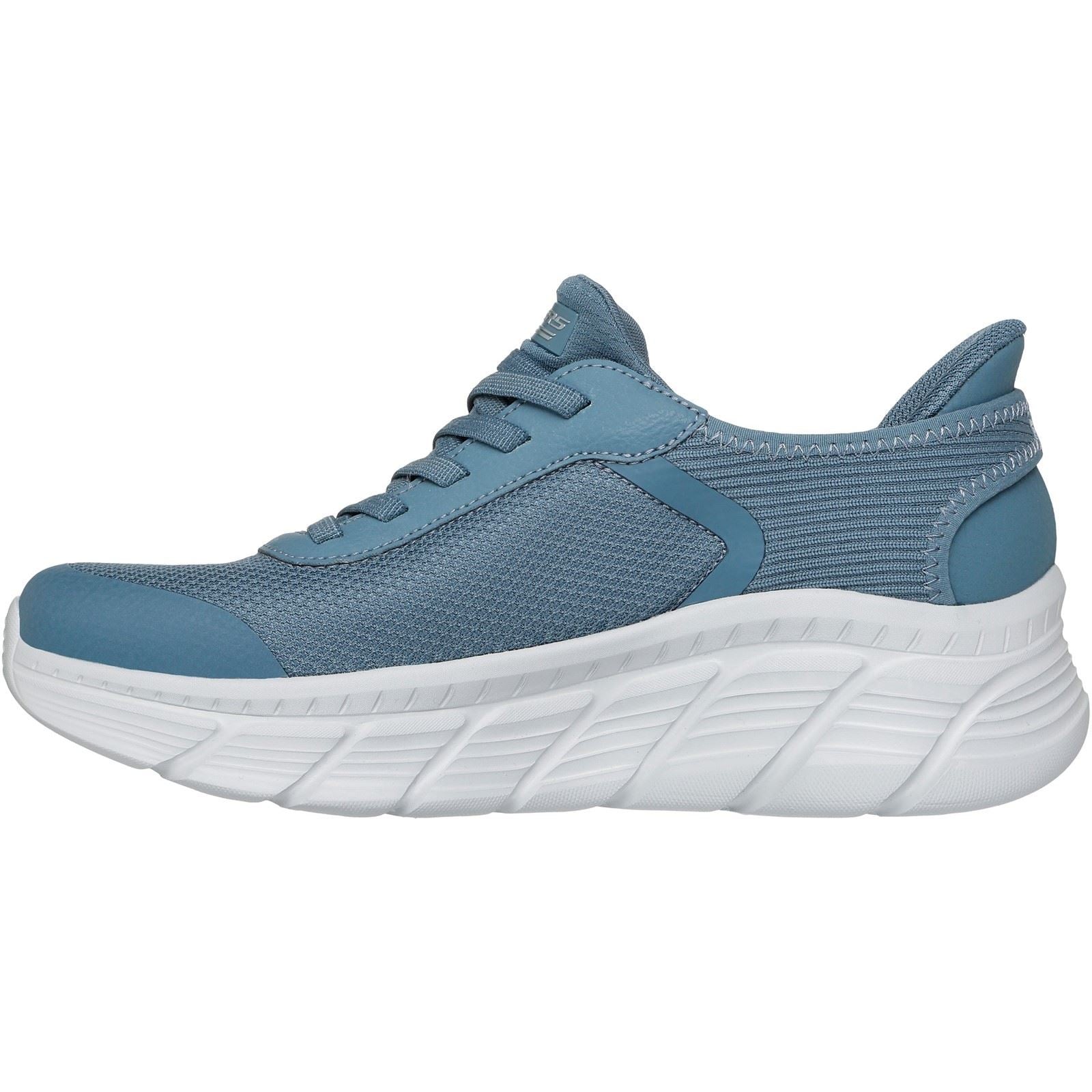 Skechers BOBS Flex Hi Linear Force Textile Women's Slate Sneakers