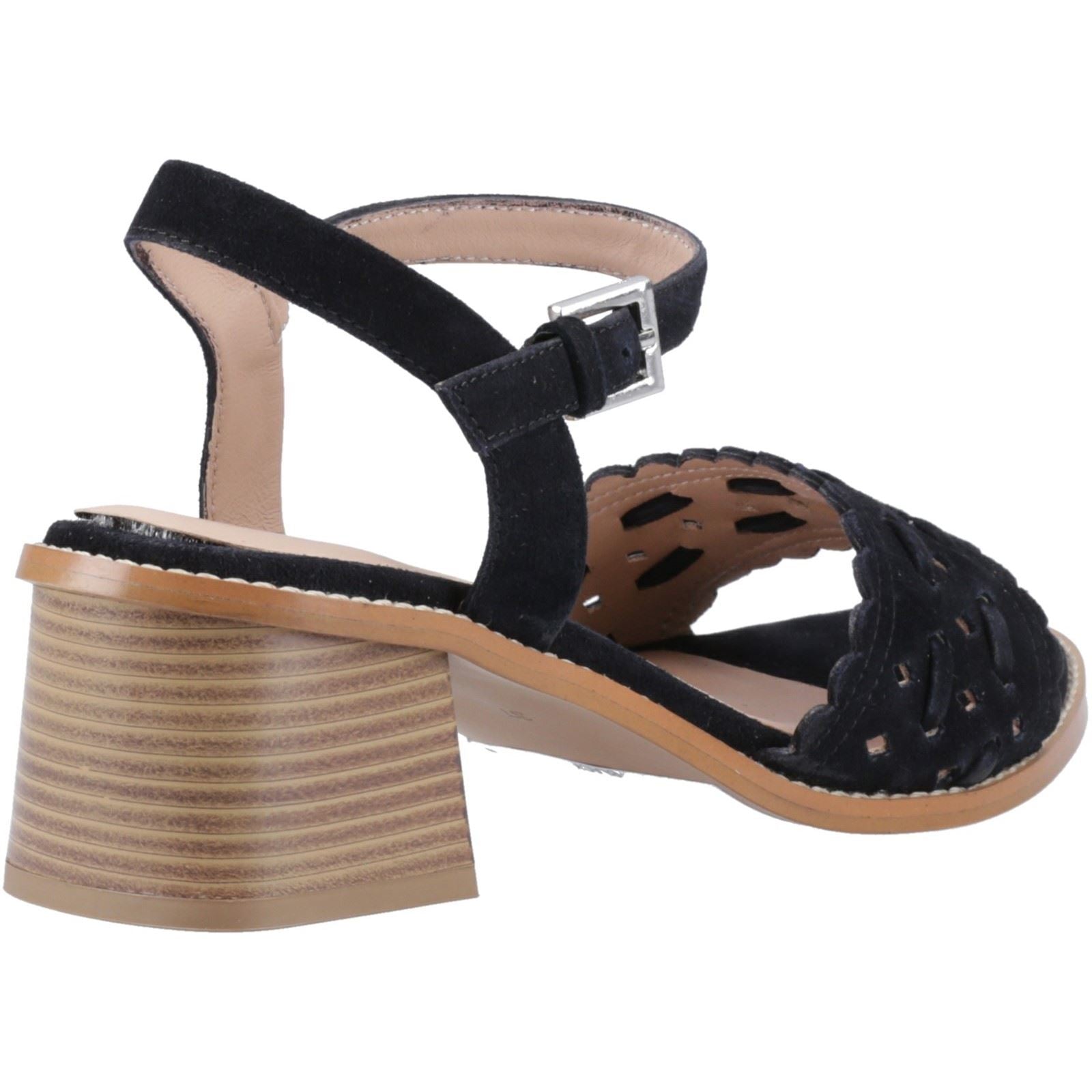 Hush Puppies Lacie Suede Women's Black Heels