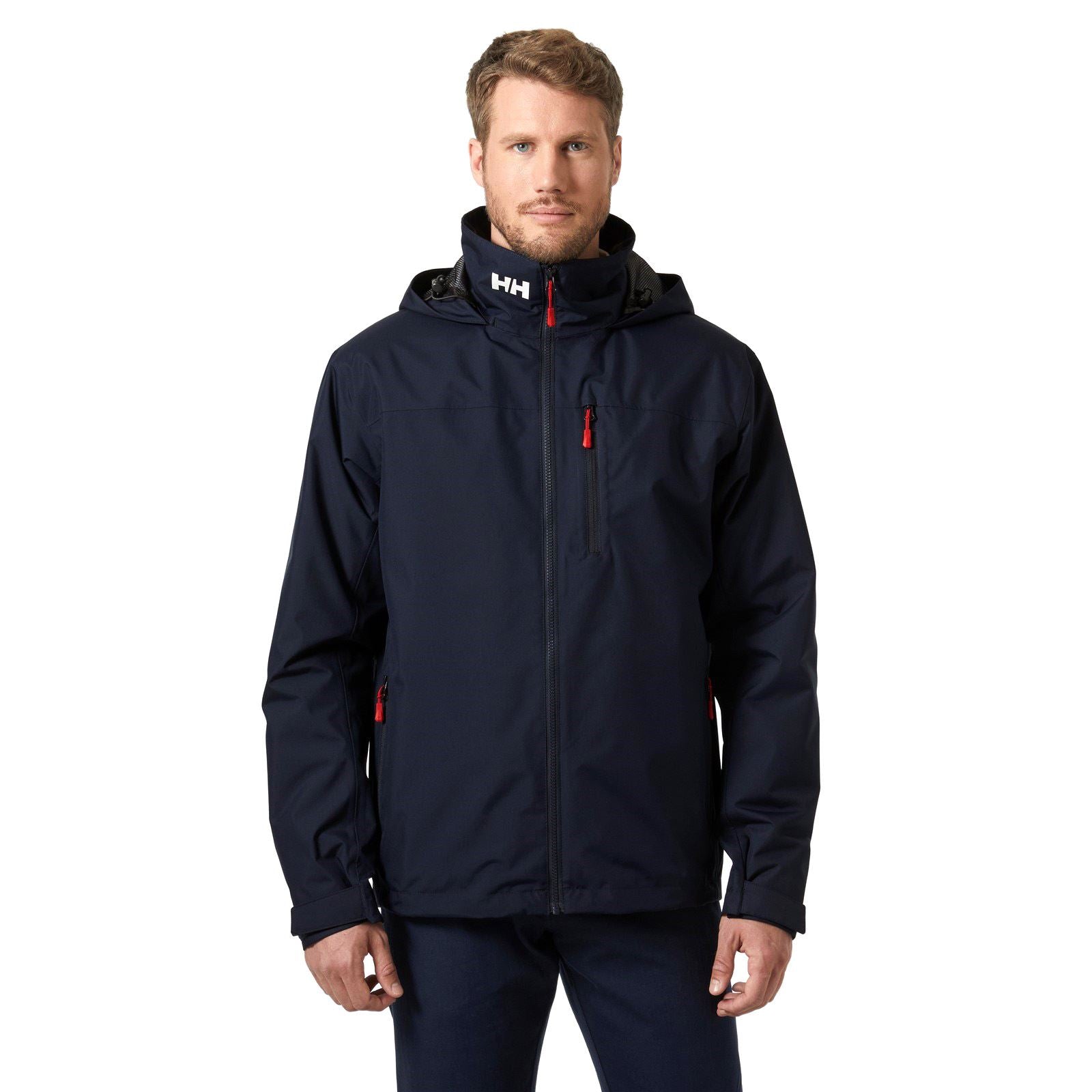 Helly Hansen Sport Crew Hooded Midlayer Sailing 2.1 Men's Blue Sailing Jacket
