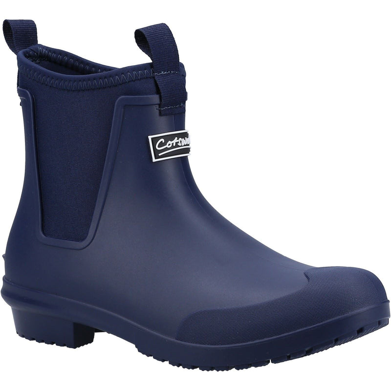 Cotswold Grosvenor Synthetic Navy Wellington Boots