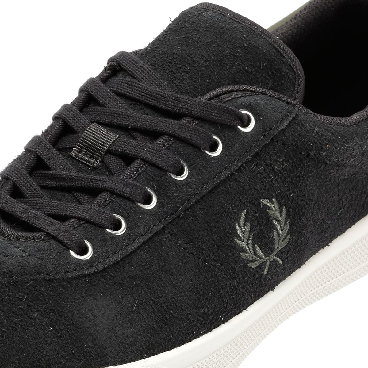 Fred Perry Tennis Shoe Suede Men's Anchor Gray Sneakers