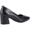 Hush Puppies Alicia Court Shoe Leather Women's Black Heels