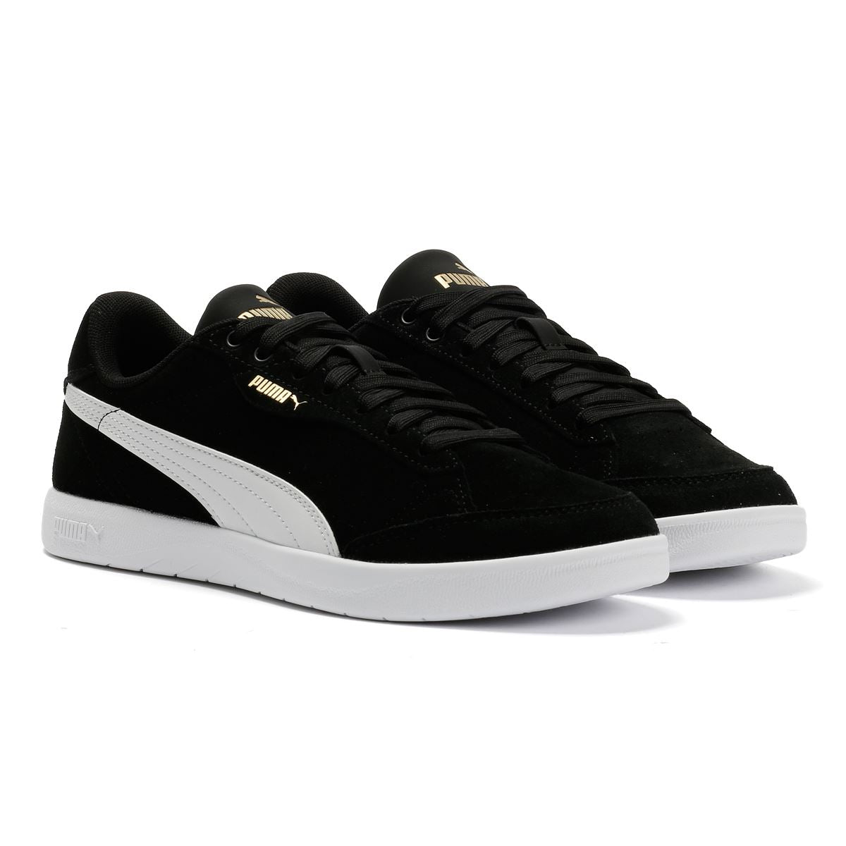 Puma Vikky Star SD Suede Women's Black Sneakers