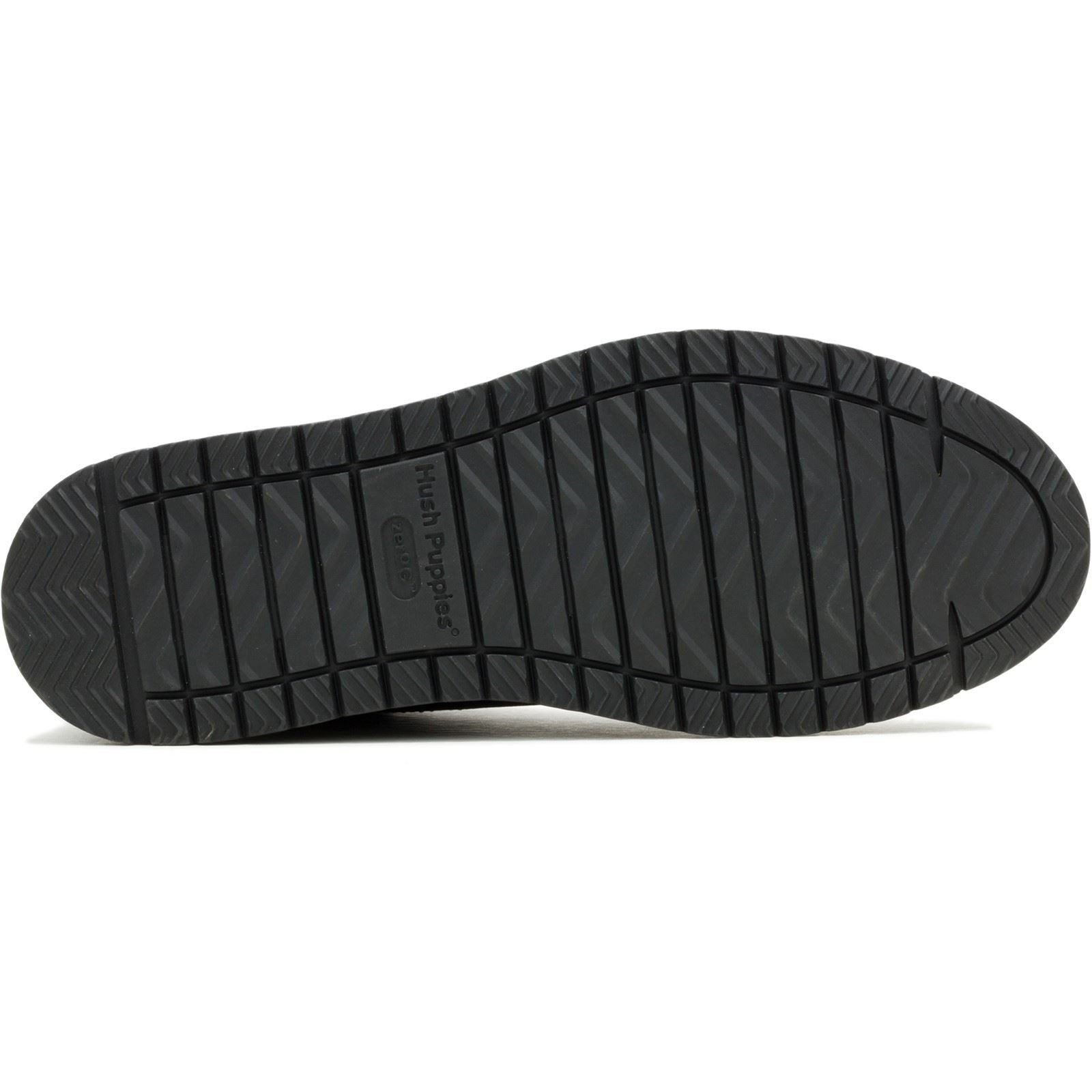 Hush Puppies Jenson Leather Men's Black Ankle Boots