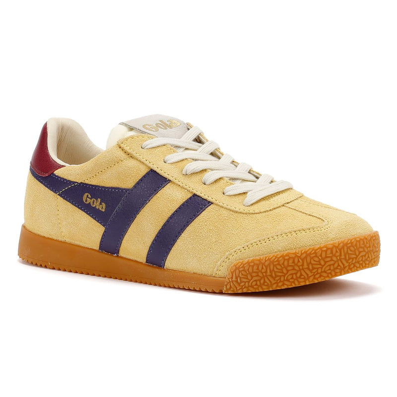 Gola Elan Suede Women's Pollen/Cerise Sneakers
