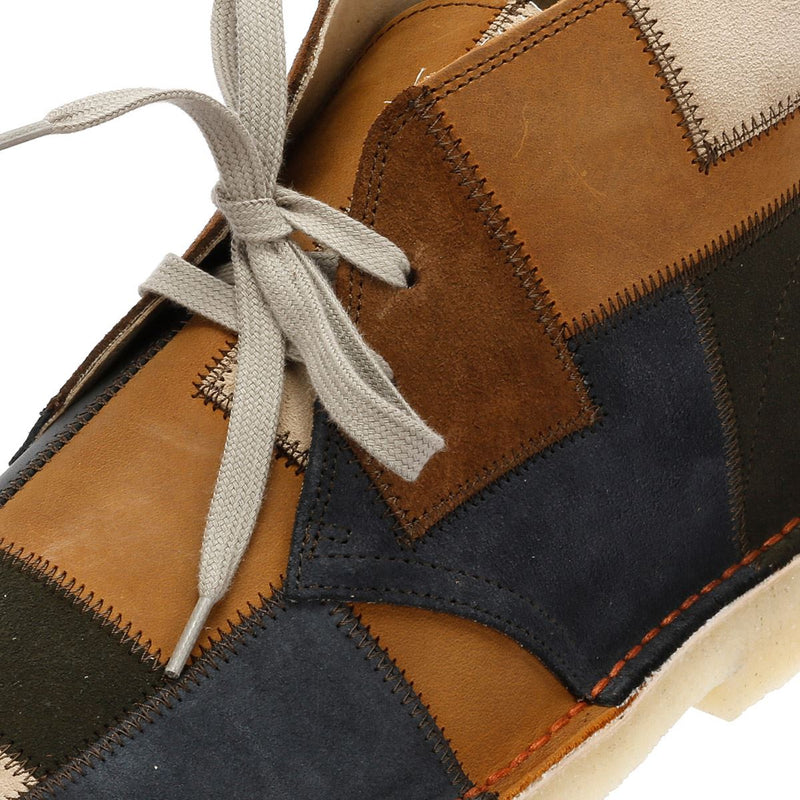 Clarks Originals Desert Patch Suede Men's Multi Brown Boots