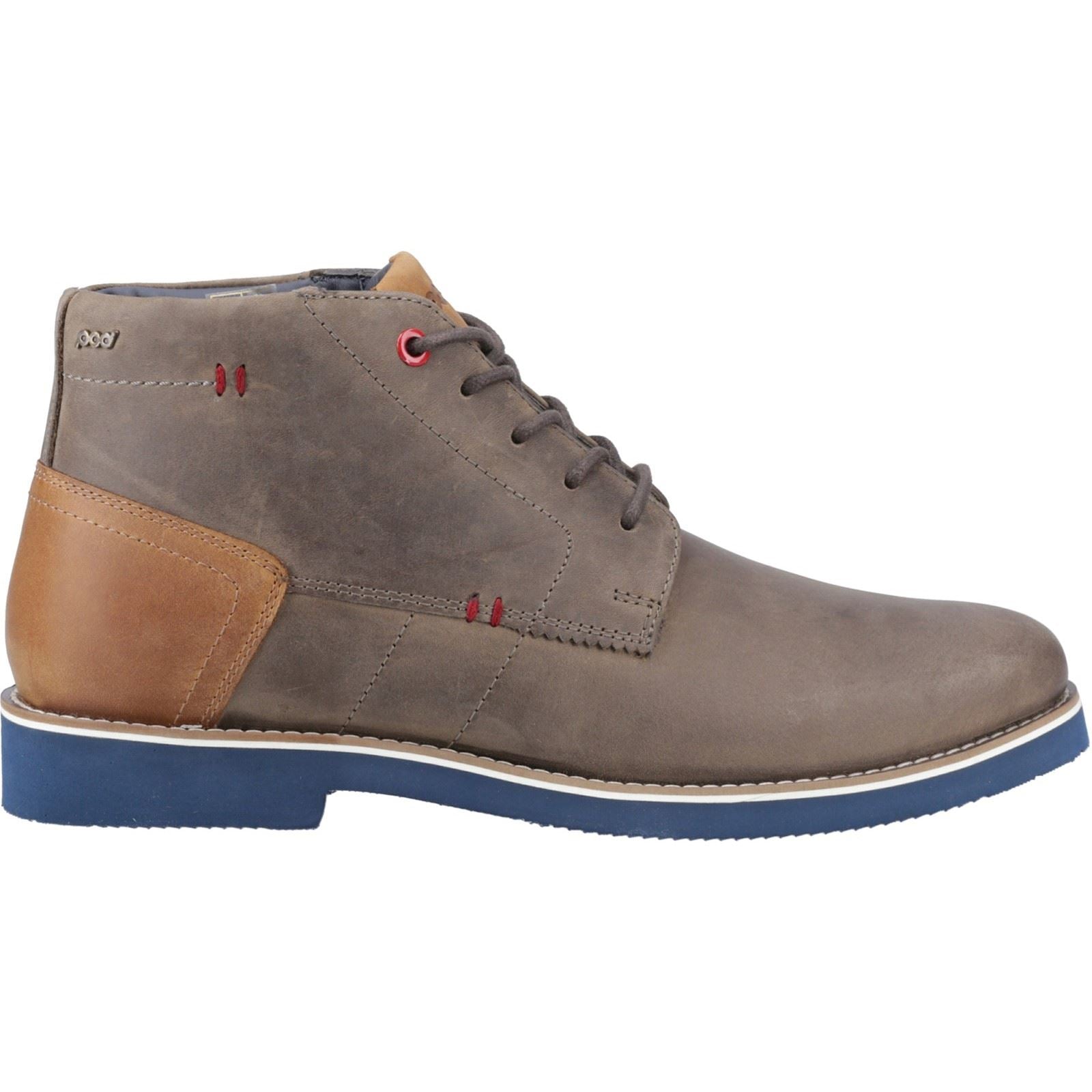 Pod Aries Leather Men's Grey Boots
