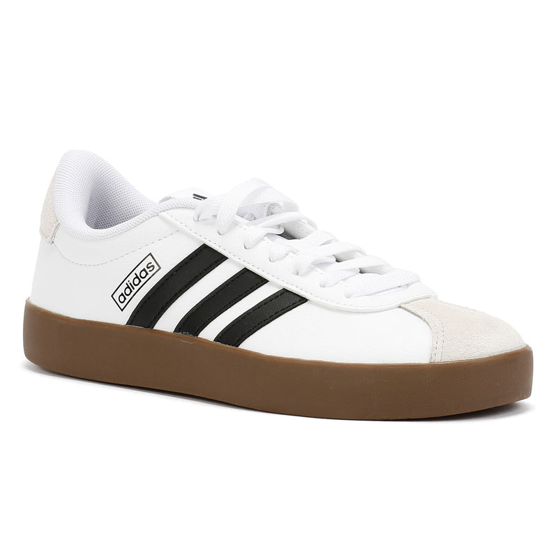 Adidas VL Court 3.0 Women's White/Brown Sneakers