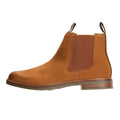 Barbour Farsley Leather Men's Dark Tan Chelsea Boots