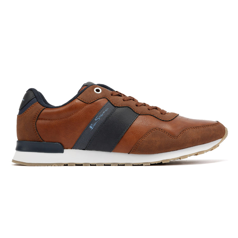 Ben Sherman Owen Retro Men's Tan/Navy Sneakers