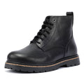 Birkenstock Highwood Lace Mid Leather Men's Black Boots