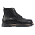 Birkenstock Highwood Lace Mid Leather Men's Black Boots