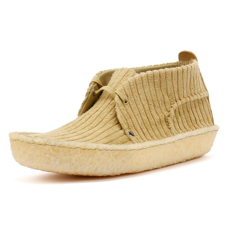 Clarks Originals Liam Gallagher Desert Rain Men's Maple Cord Boots