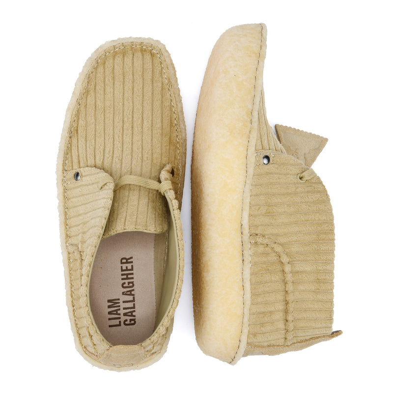 Clarks Originals Liam Gallagher Desert Rain Men's Maple Cord Boots