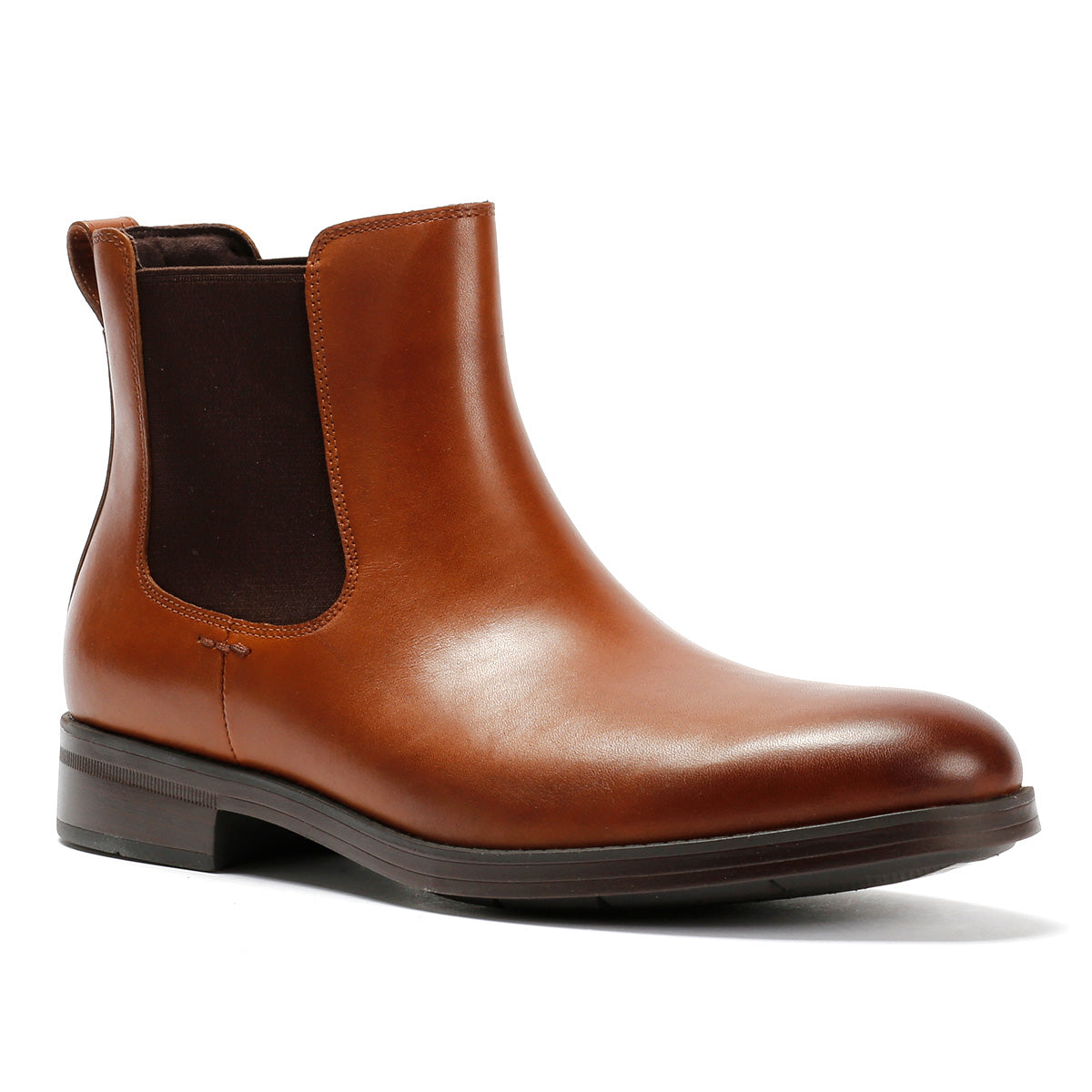 Cole Haan Newmark Grand British Tan Leather Men's Chelsea Boots
