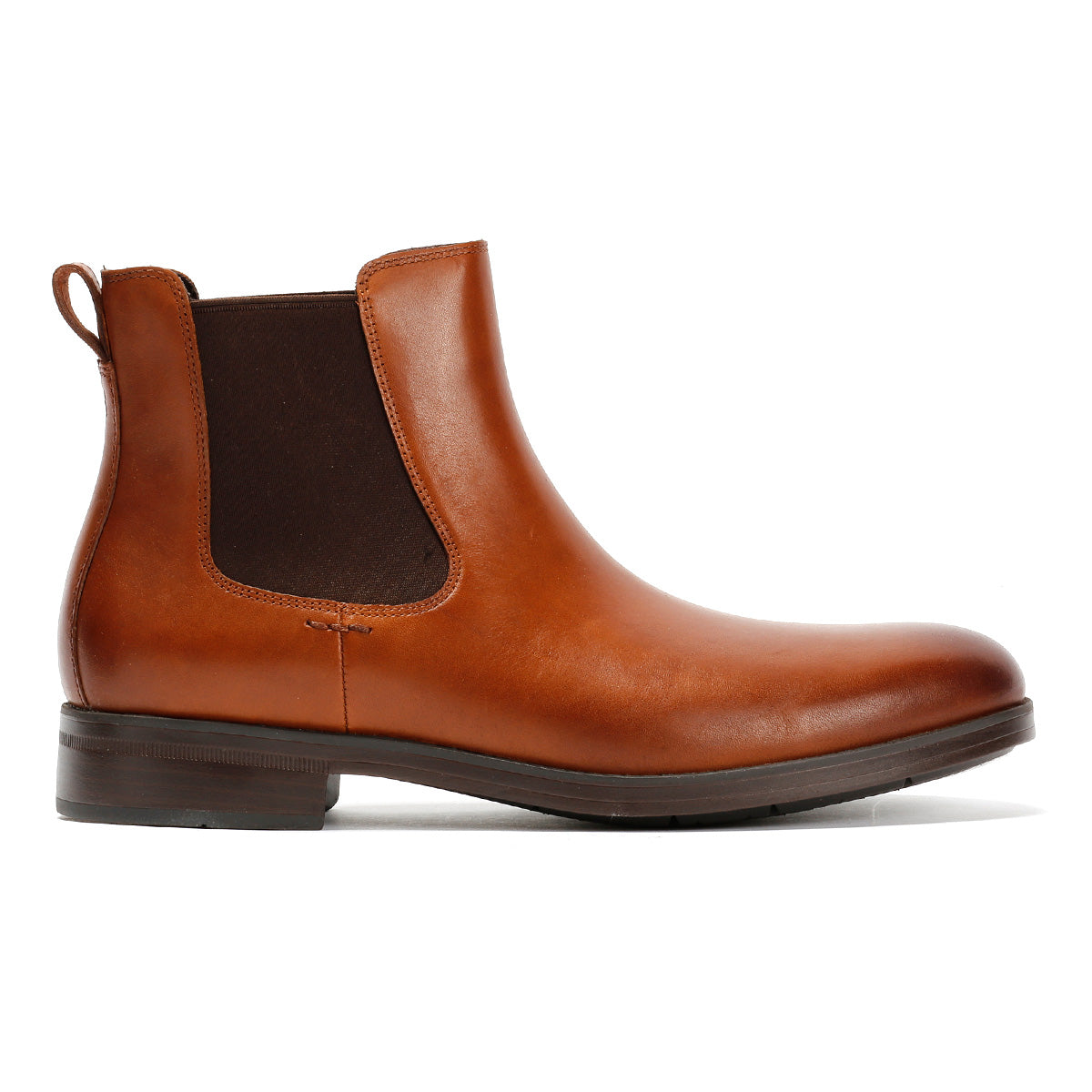 Cole Haan Newmark Grand British Tan Leather Men's Chelsea Boots