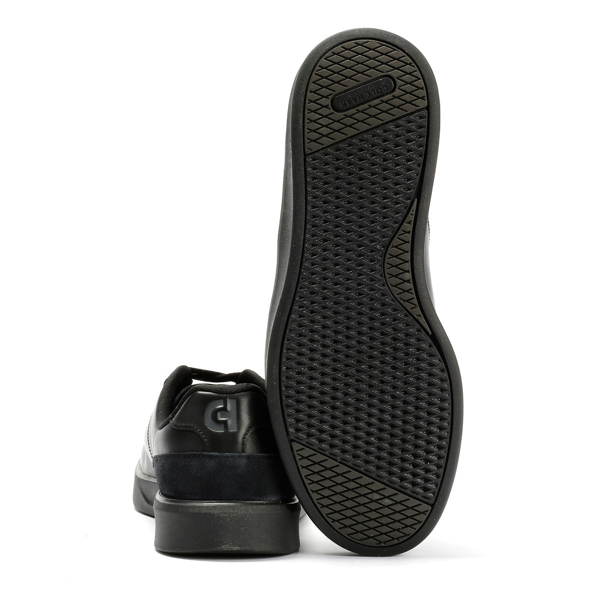 Cole Haan Grand Crosscourt Packaway Leather Men's Black Sneakers