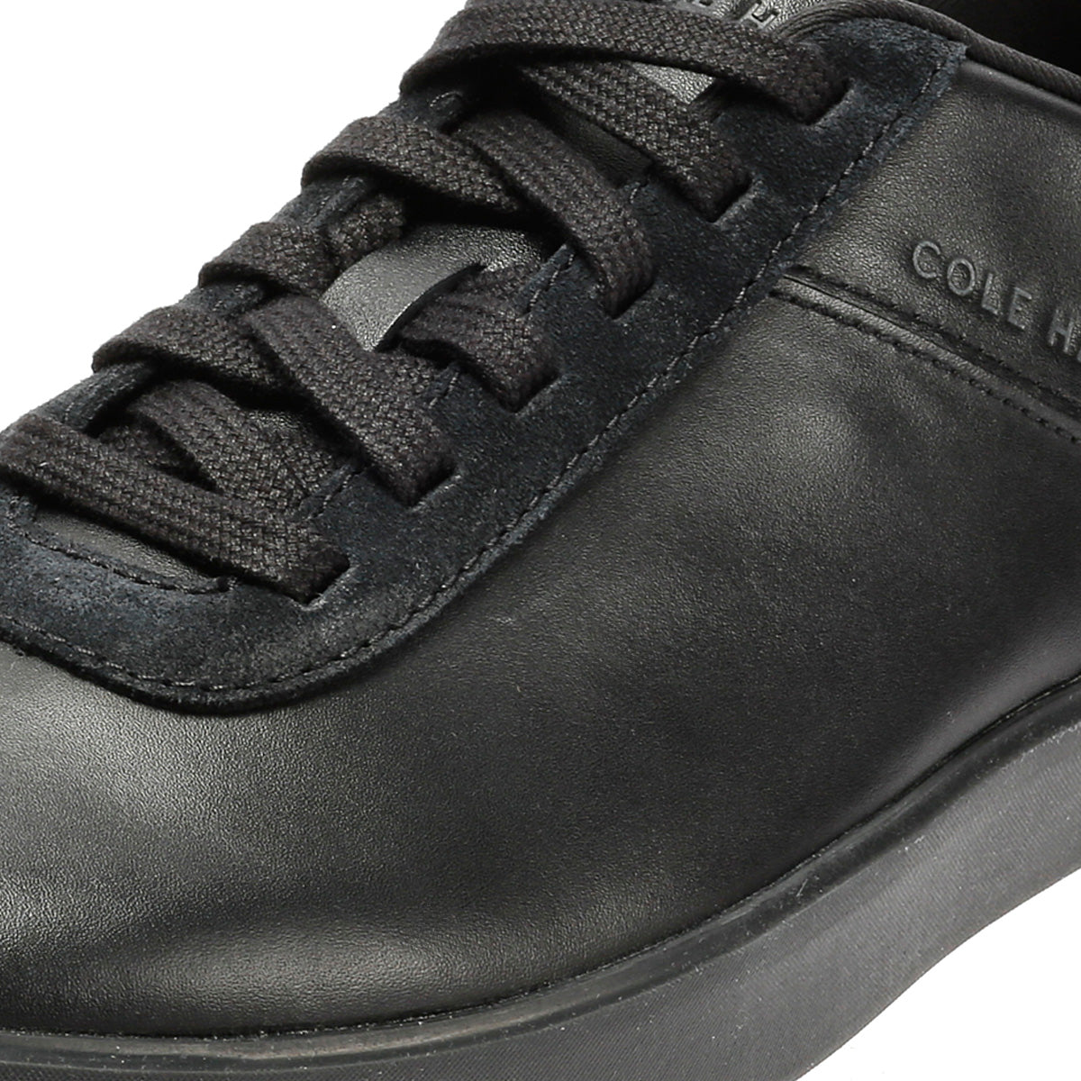 Cole Haan Grand Crosscourt Packaway Leather Men's Black Sneakers