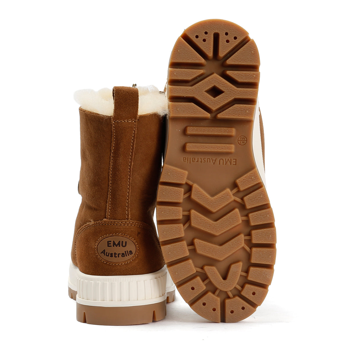 Emu Australia Nomad Wanderer Women's Chestnut Leather Boots