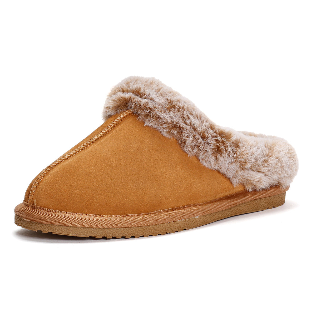 Hush Puppies Amara Suede Women's Tan Slippers