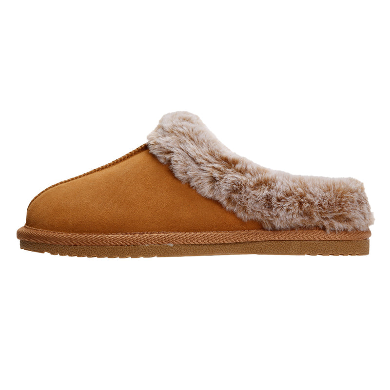 Hush Puppies Amara Suede Women's Tan Slippers