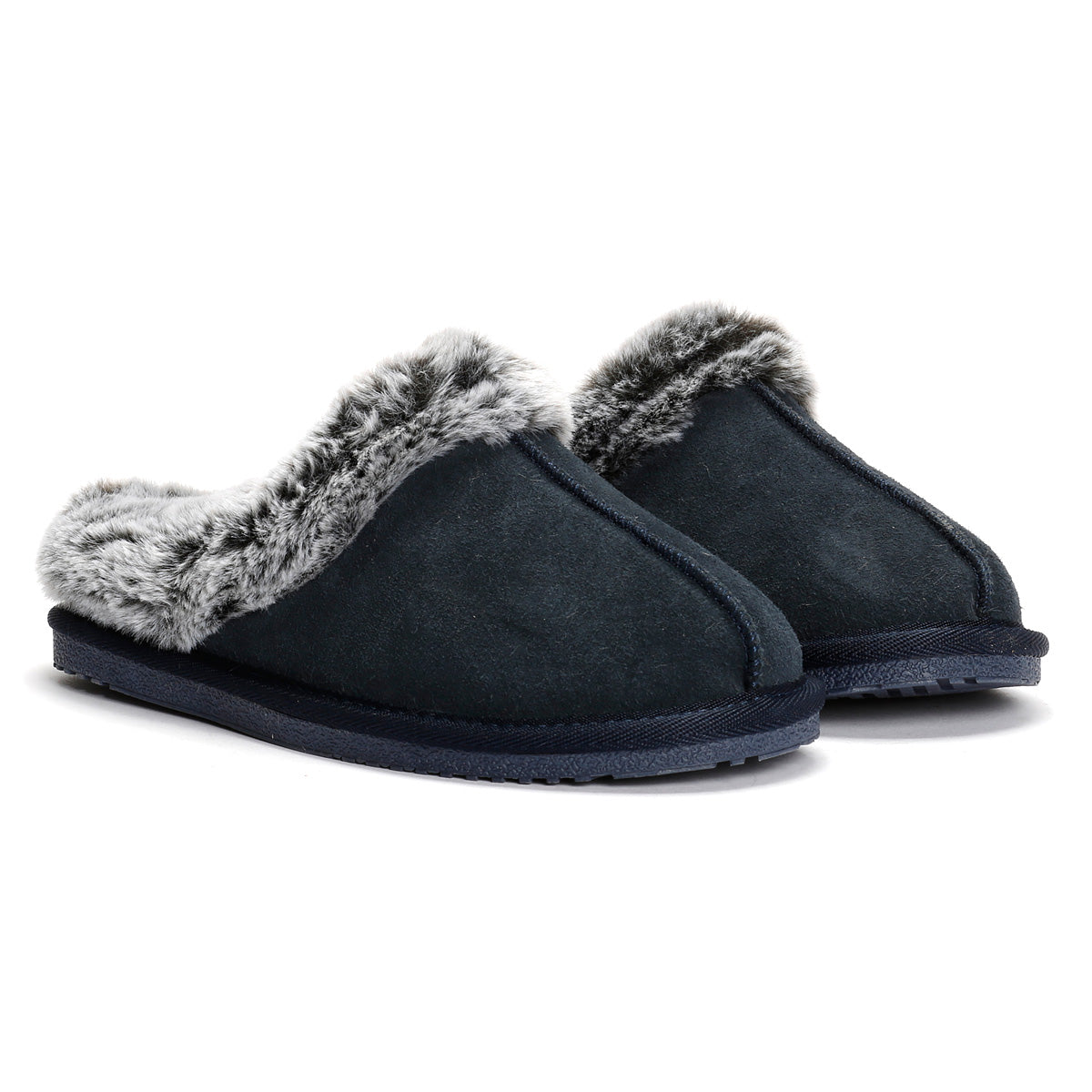 Hush Puppies Amara Suede Women's Navy Slippers