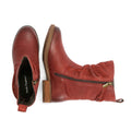 Hush Puppies Emilia Leather Women's Burgundy Winter Mid Calf Boots