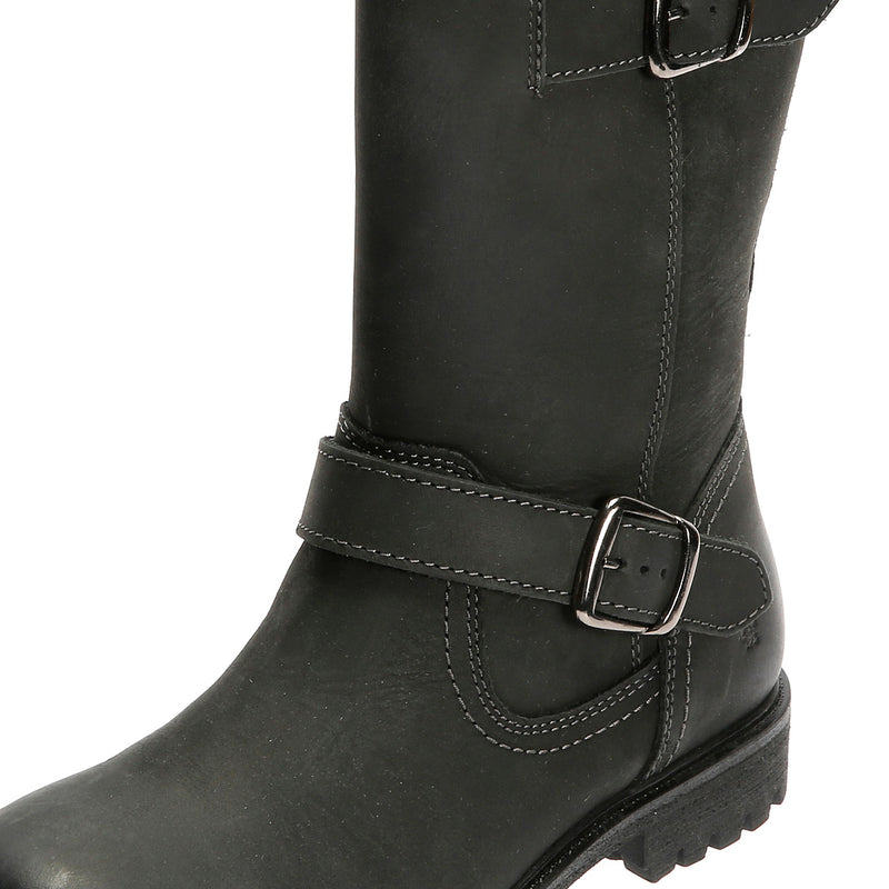 Hush Puppies Winnie Leather Women's Black Boots