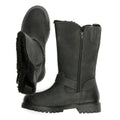 Hush Puppies Winnie Leather Women's Black Boots
