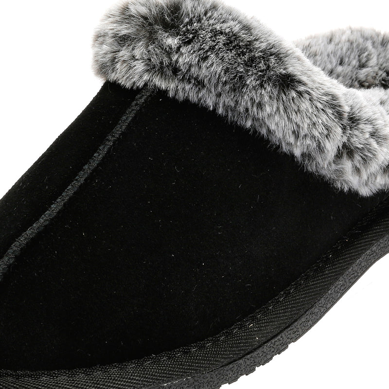 Hush Puppies Amara Suede Women's Black Slippers