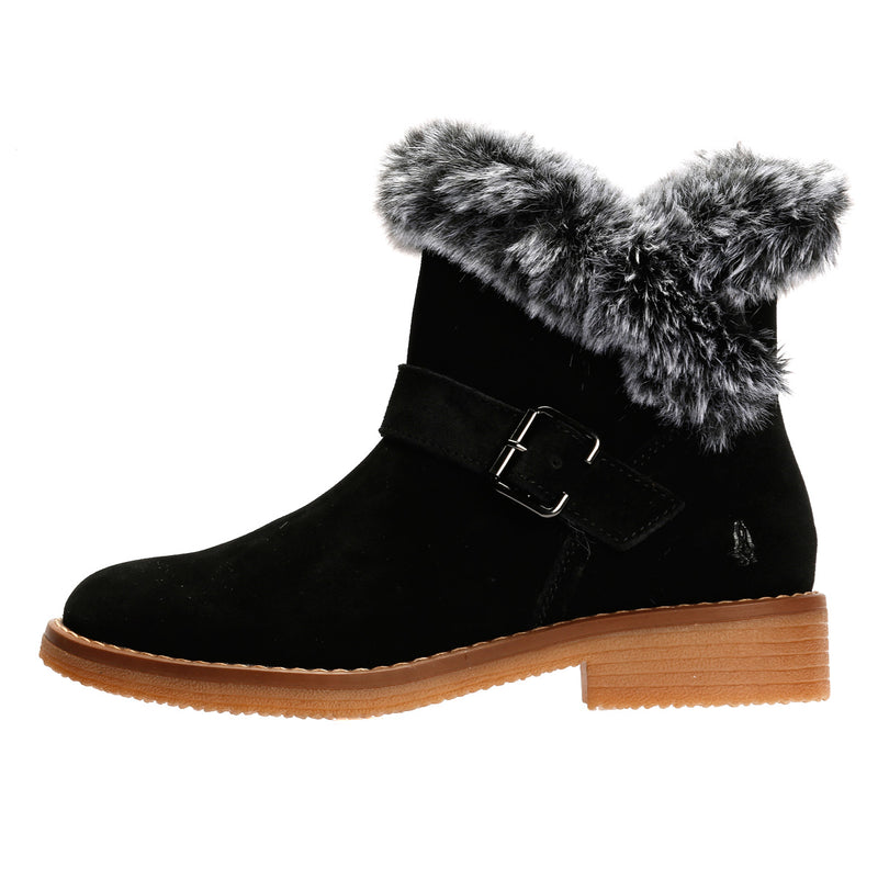 Hush Puppies Hannah Suede Women's Black Boots