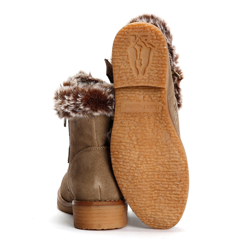 Hush Puppies Hannah Suede Women's Taupe Boots