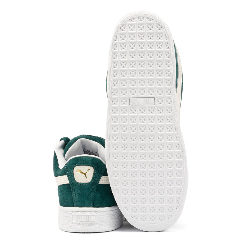 Puma Suede XL Suede Dark Green Sneakers