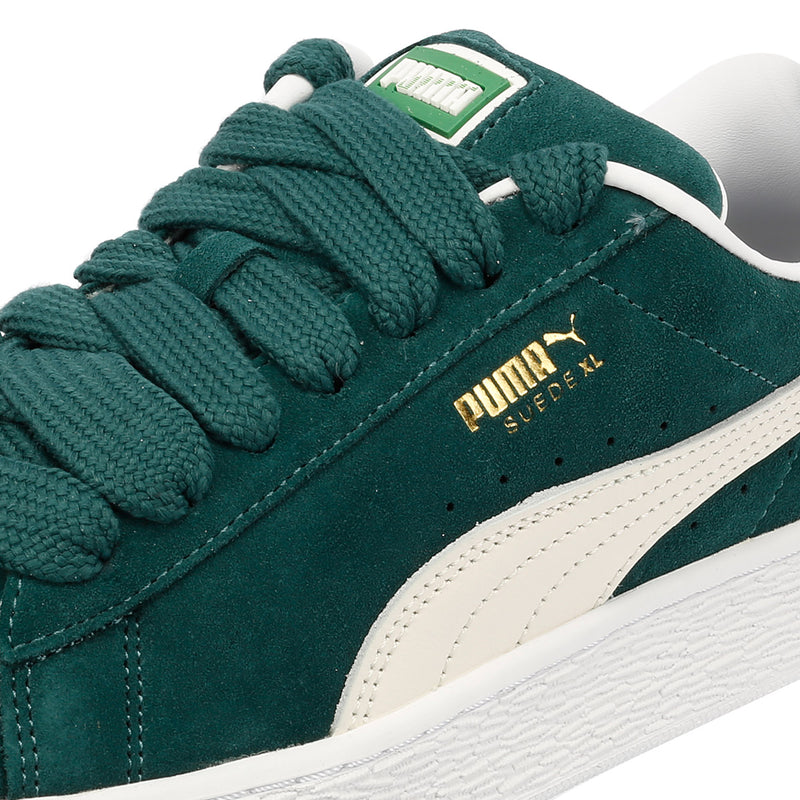 Puma Suede XL Suede Dark Green Sneakers