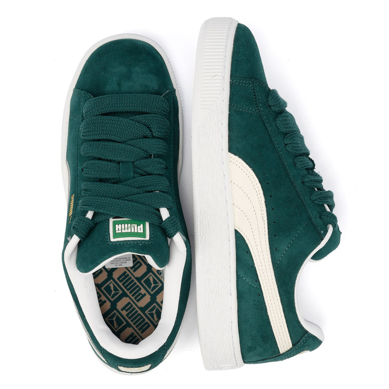 Puma Suede XL Suede Dark Green Sneakers