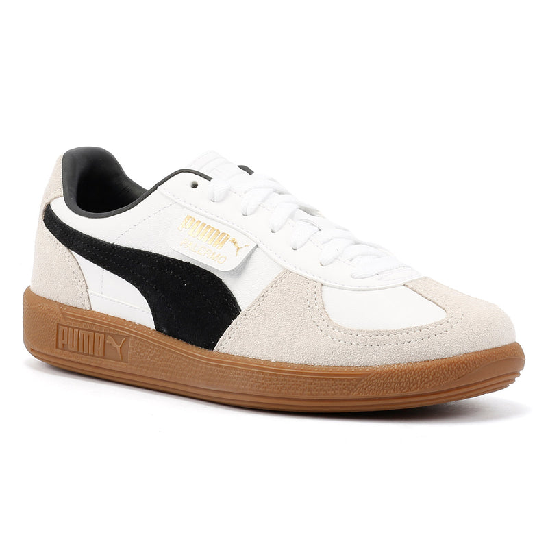 Puma Palermo Leather White/Black Sneakers