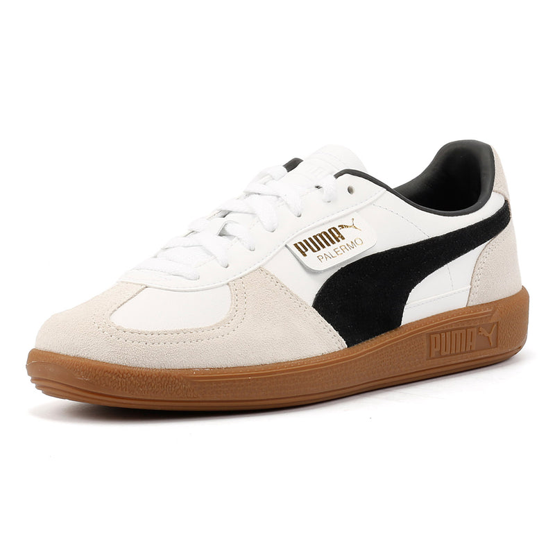 Puma Palermo Leather White/Black Sneakers