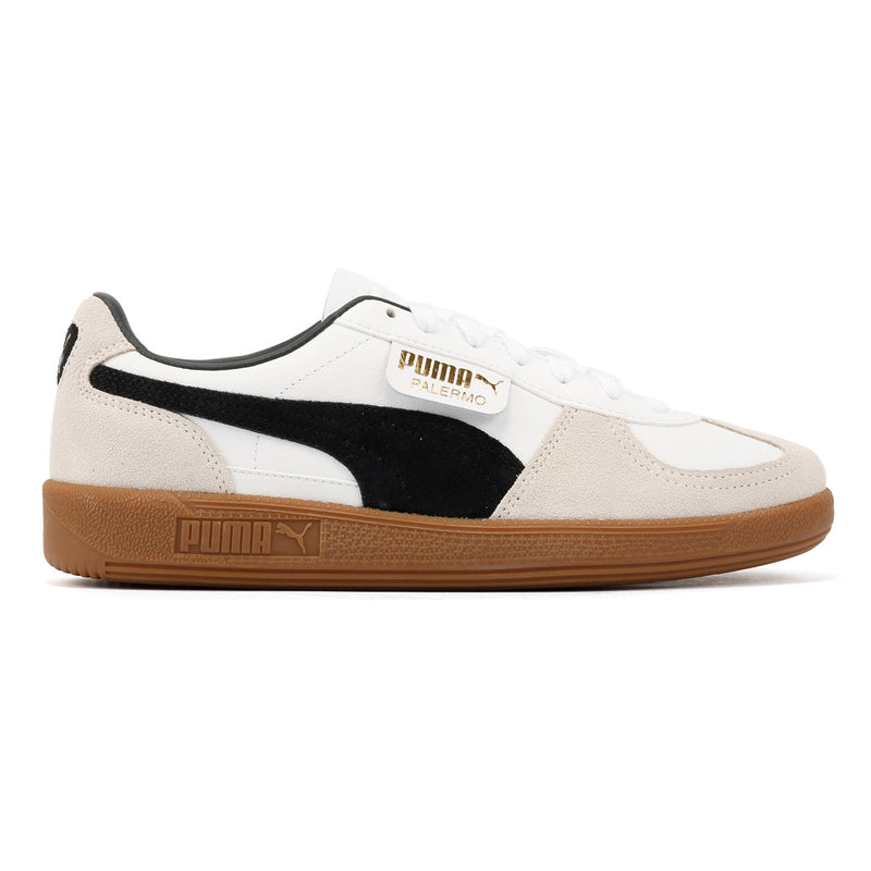 Puma Palermo Leather White/Black Sneakers