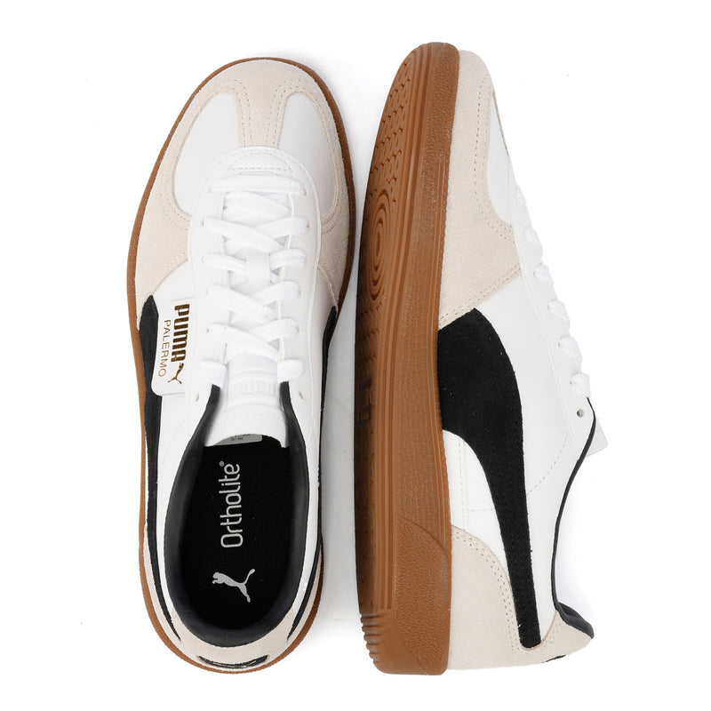 Puma Palermo Leather White/Black Sneakers