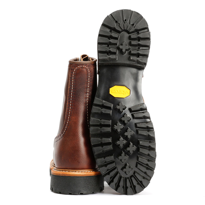 Red Wing 4585 8-Inch Logger Briar Oil Leather Men's Brown Boots