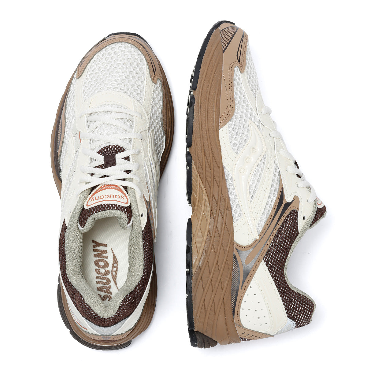 Saucony Progrid Omni 9 Men's Matte Almond/Coca Sneakers
