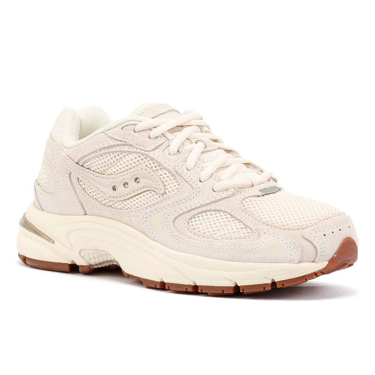 Saucony Grid Jazz 9 Suede Ivory Sneakers
